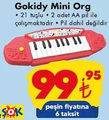 GOKİDY MİNİ ORG OYUNCAK